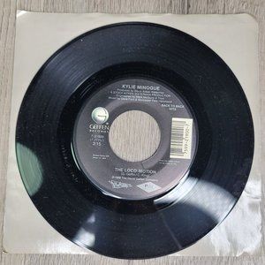 Vintage Kylie Minogue vinyl Geffen Records 1988 loco motion I should be so lucky